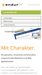 Mobile Screenshot of endurit.com